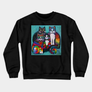 4 Pussycats Crewneck Sweatshirt